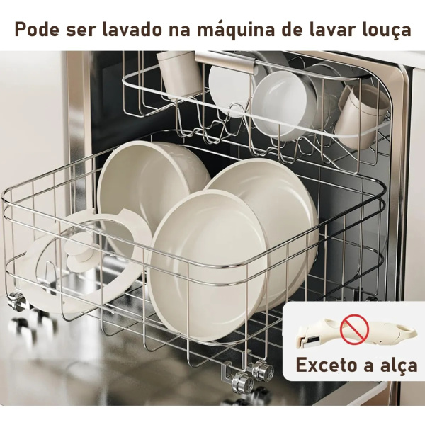 Conjunto de Panelas Fortune 18 peças